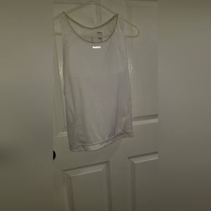 White Workout Tank top